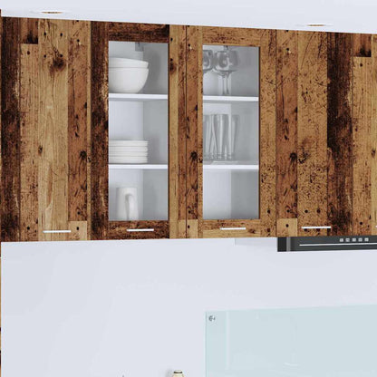 Armadio pensile Legno vecchio 40 x 31 x 80 cm Legno multistrato | homemem39