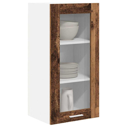 Armadio pensile Legno vecchio 40 x 31 x 80 cm Legno multistrato | homemem39