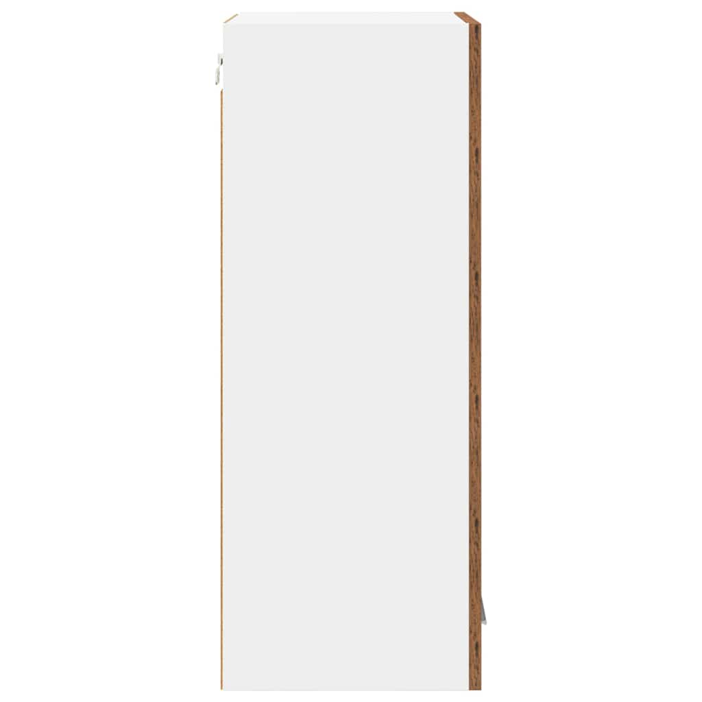 Armadio pensile con porta 2 pcs Legno vecchio 40 x 31 x 80 cm | homemem39
