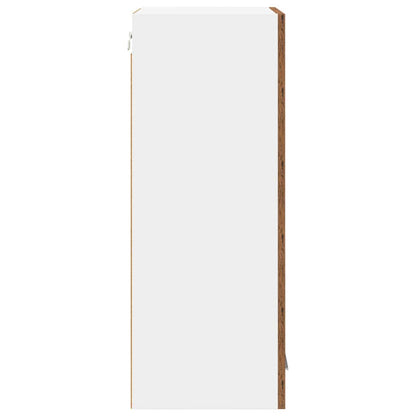 Armadio pensile con porta 2 pcs Legno vecchio 40 x 31 x 80 cm | homemem39