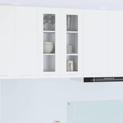Armadio pensile Bianco 60 x 31 x 80 cm Legno multistrato | homemem39
