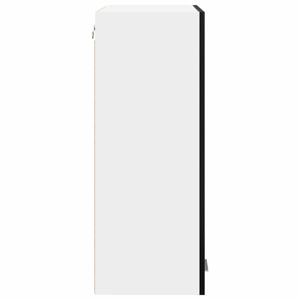 Armadio pensile Rovere Nero 60 x 31 x 80 cm Legno multistrato