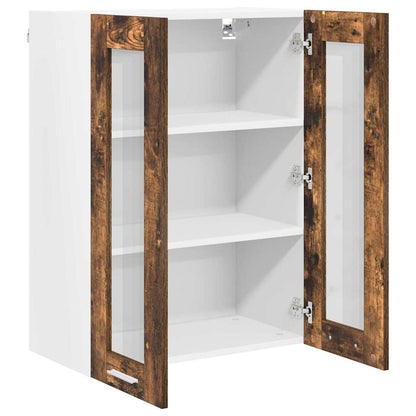 Armadio pensile Rovere fumé 60 x 31 x 80 cm Legno multistrato | homemem39