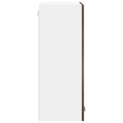 Armadio pensile Rovere fumé 60 x 31 x 80 cm Legno multistrato | homemem39
