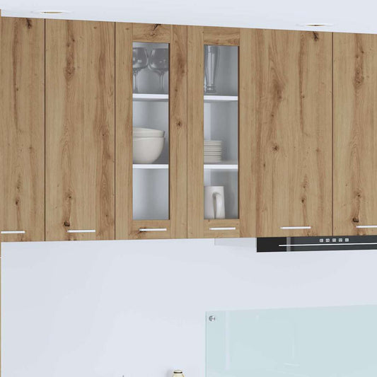 Armadio pensile Riga Rovere artigianale 60 x 31 x 80 cm | homemem39