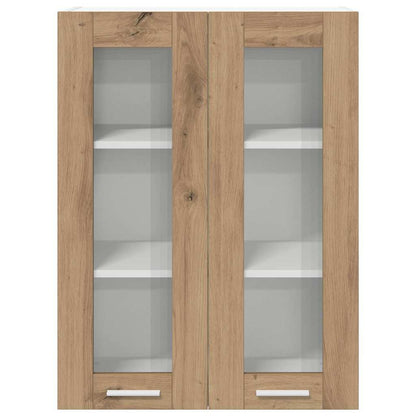 Armadio pensile Riga Rovere artigianale 60 x 31 x 80 cm