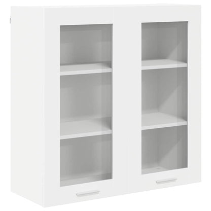 Armadio pensile Bianco 80 x 31 x 80 cm Legno multistrato | homemem39