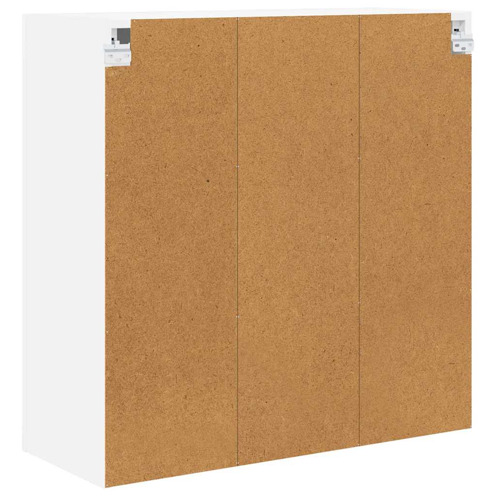 Armadio pensile Bianco 80 x 31 x 80 cm Legno multistrato | homemem39