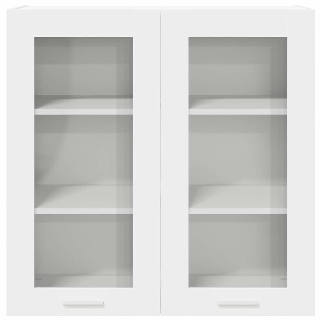 Armadio pensile Bianco 80 x 31 x 80 cm Legno multistrato | homemem39