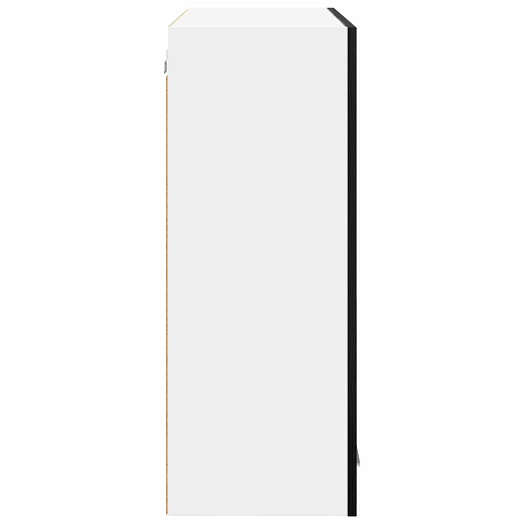 Armadio pensile Rovere Nero 80 x 31 x 80 cm Legno multistrato