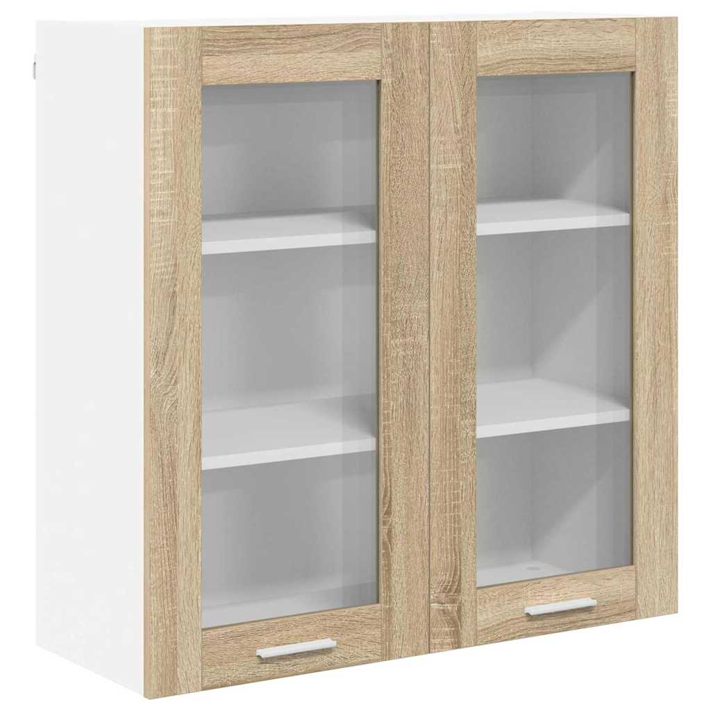 Armadio pensile Rovere Sonoma 80 x 31 x 80 cm Legno multistrato | homemem39