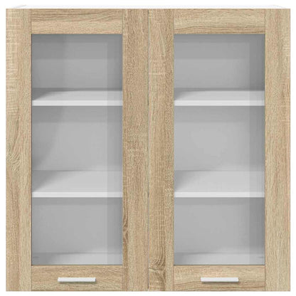 Armadio pensile Rovere Sonoma 80 x 31 x 80 cm Legno multistrato | homemem39
