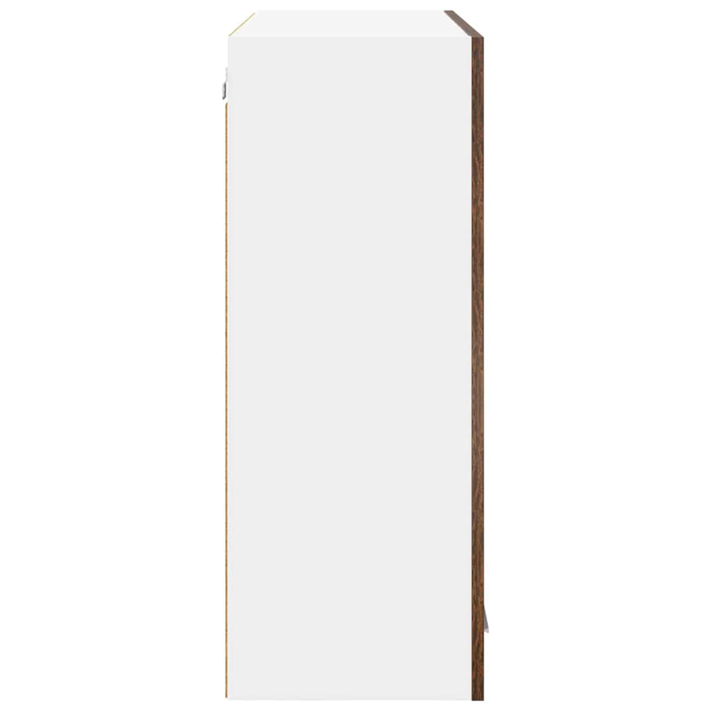 Armadio pensile Rovere fumé 80 x 31 x 80 cm Legno multistrato | homemem39