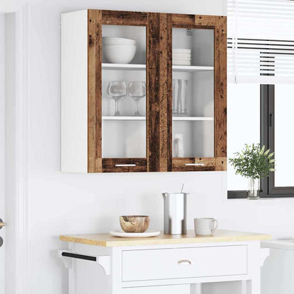 Armadio pensile Legno vecchio 80 x 31 x 80 cm Legno multistrato | homemem39