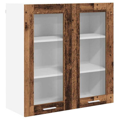 Armadio pensile Legno vecchio 80 x 31 x 80 cm Legno multistrato | homemem39
