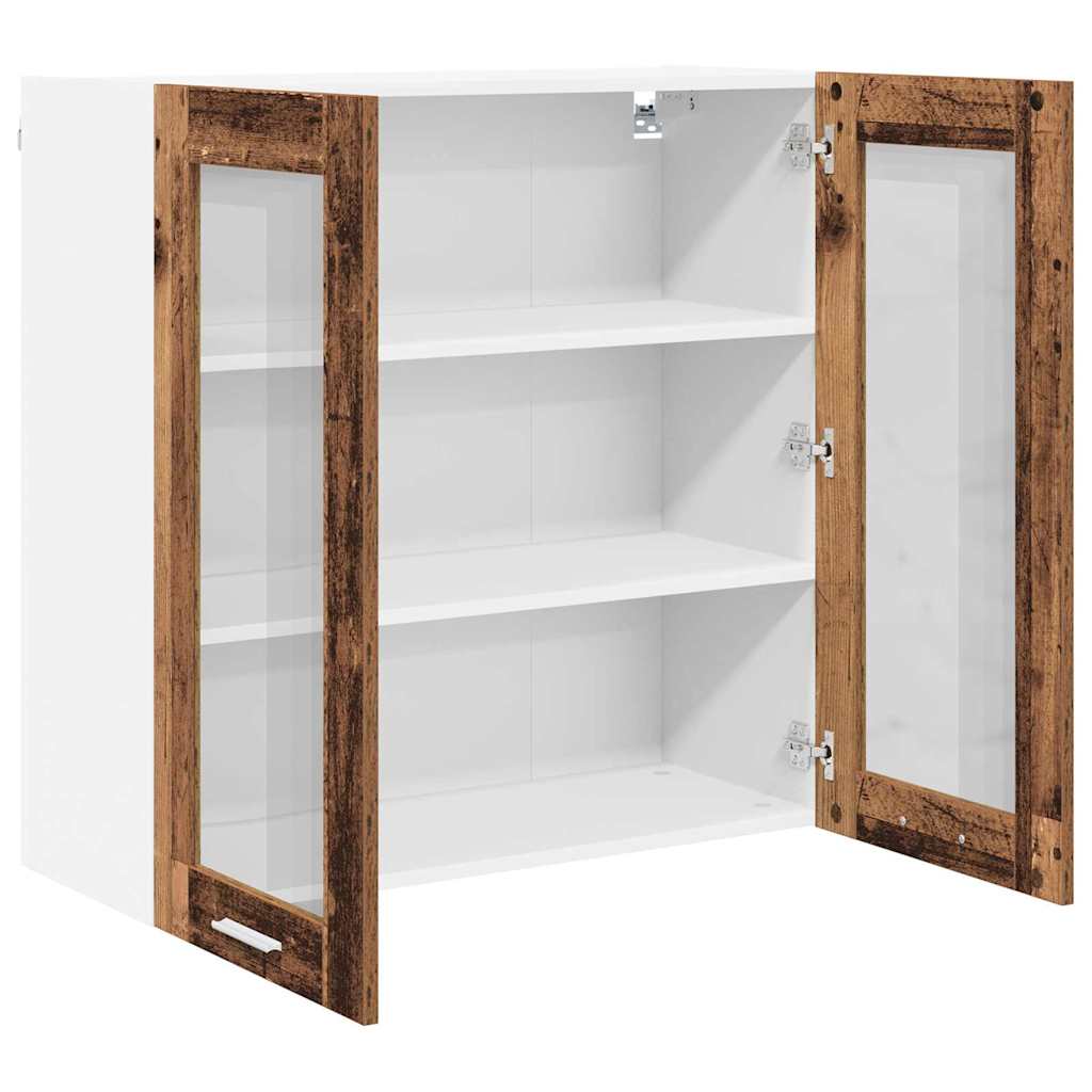 Armadio pensile Legno vecchio 80 x 31 x 80 cm Legno multistrato | homemem39