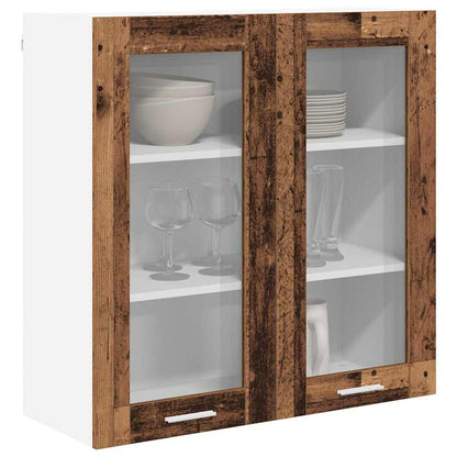 Armadio pensile Legno vecchio 80 x 31 x 80 cm Legno multistrato | homemem39