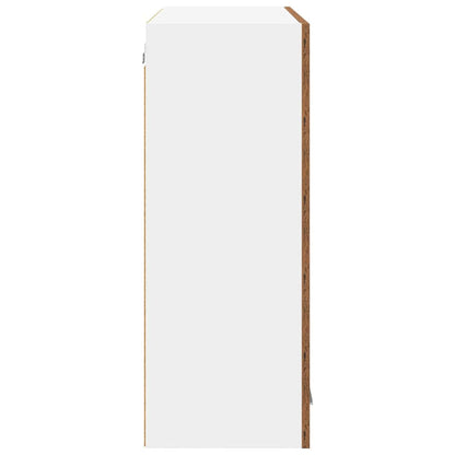 Armadio pensile Legno vecchio 80 x 31 x 80 cm Legno multistrato | homemem39