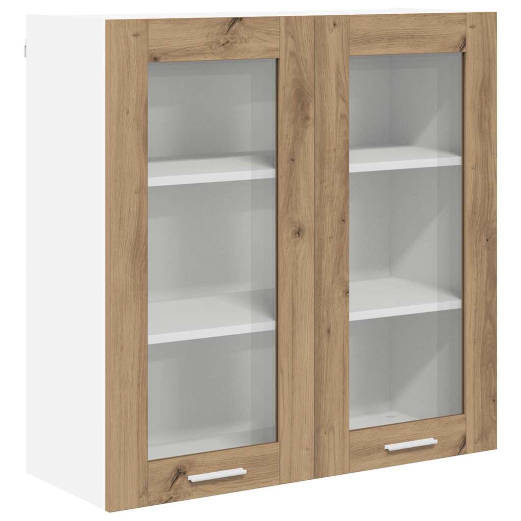 Armadio pensile Rovere artigianale 80 x 31 x 80 cm | homemem39