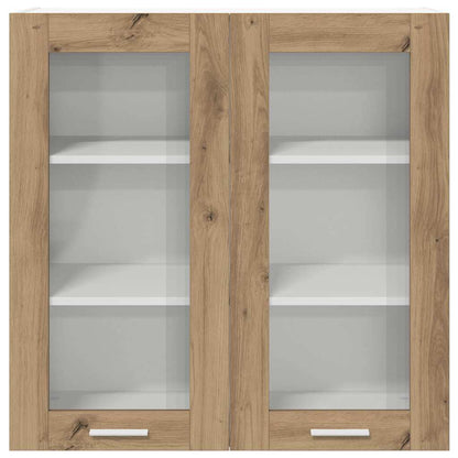 Armadio pensile Rovere artigianale 80 x 31 x 80 cm | homemem39