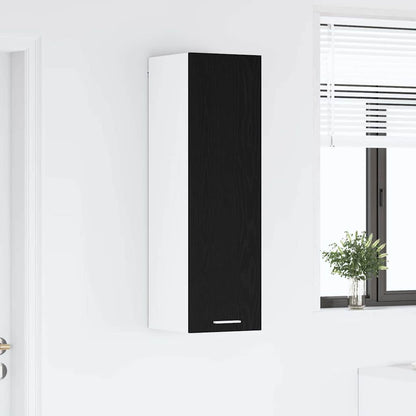 Armadio pensile Rovere Nero 30 x 31 x 100 cm Legno multistrato | homemem39