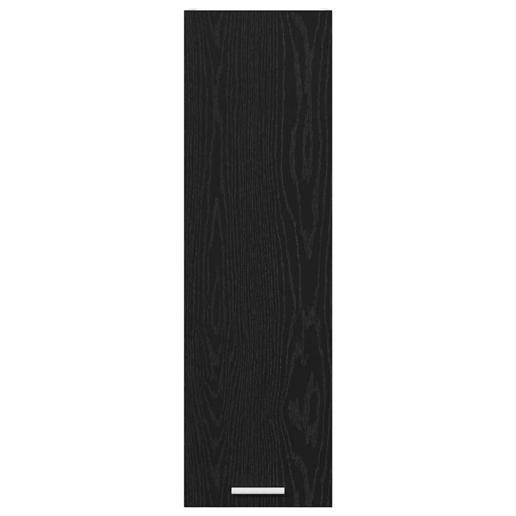 Armadio pensile Rovere Nero 30 x 31 x 100 cm Legno multistrato