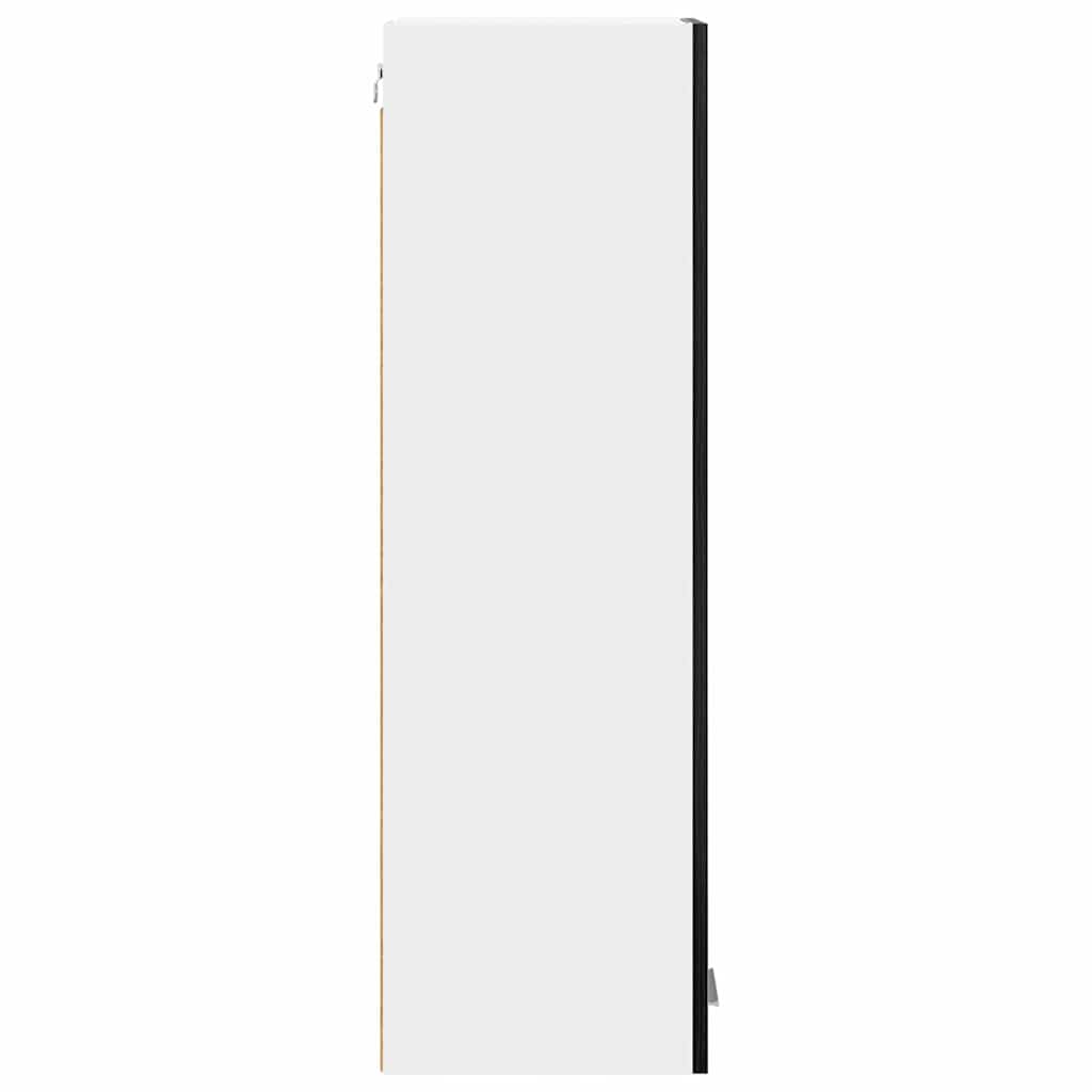 Armadio pensile Rovere Nero 30 x 31 x 100 cm Legno multistrato | homemem39