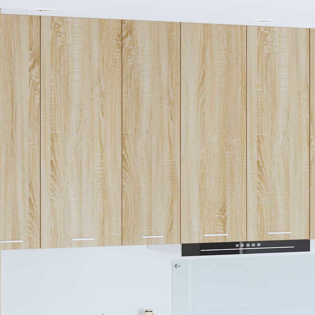 Armadio pensile con porta Rovere Sonoma 30 x 31 x 100 cm | homemem39