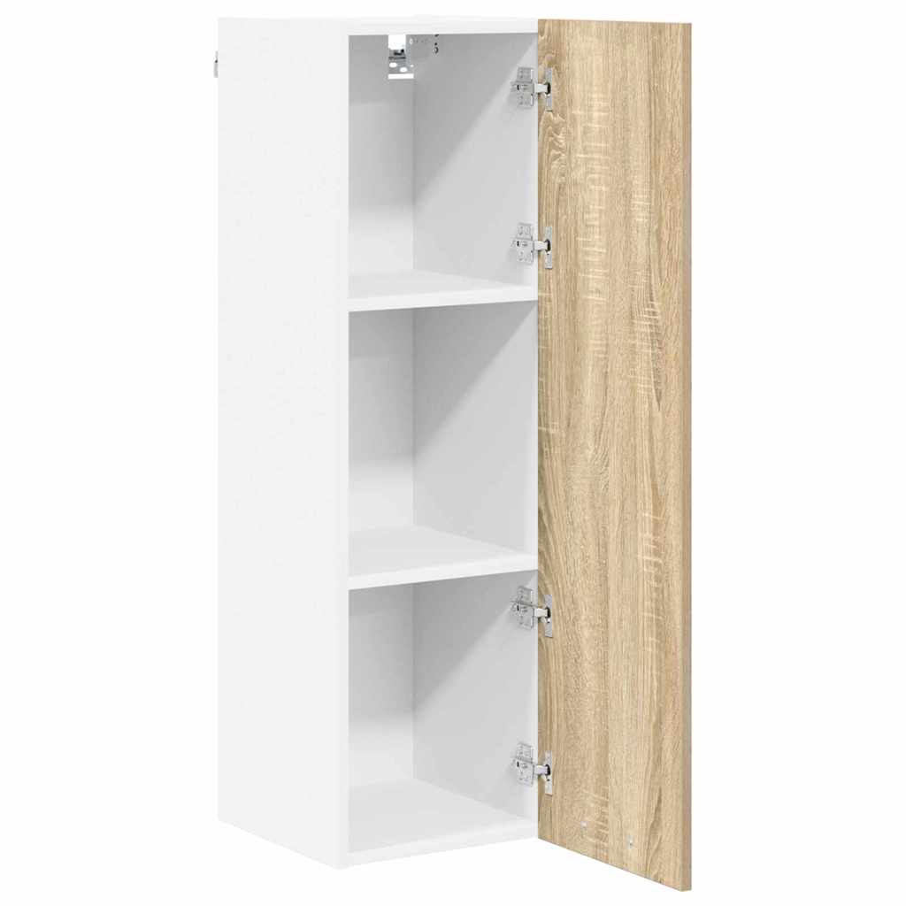Armadio pensile con porta Rovere Sonoma 30 x 31 x 100 cm | homemem39