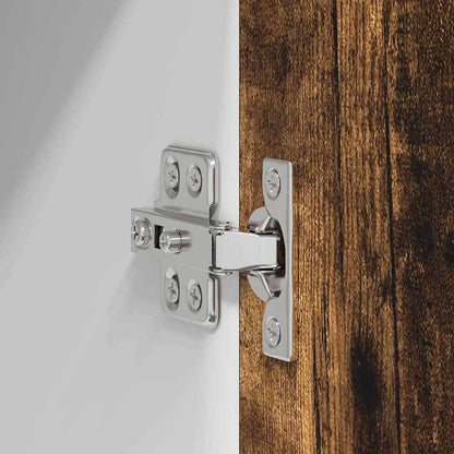 Armadio pensile Rovere fumé 30 x 31 x 100 cm Legno multistrato | homemem39