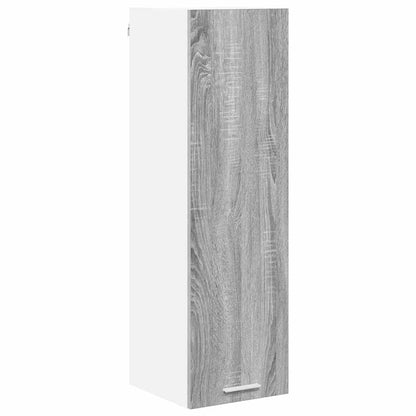 Armadio pensile con porta Grigio Sonoma 30 x 31 x 100 cm | homemem39