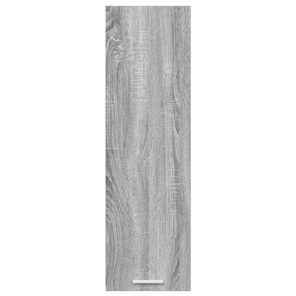 Armadio pensile con porta Grigio Sonoma 30 x 31 x 100 cm | homemem39