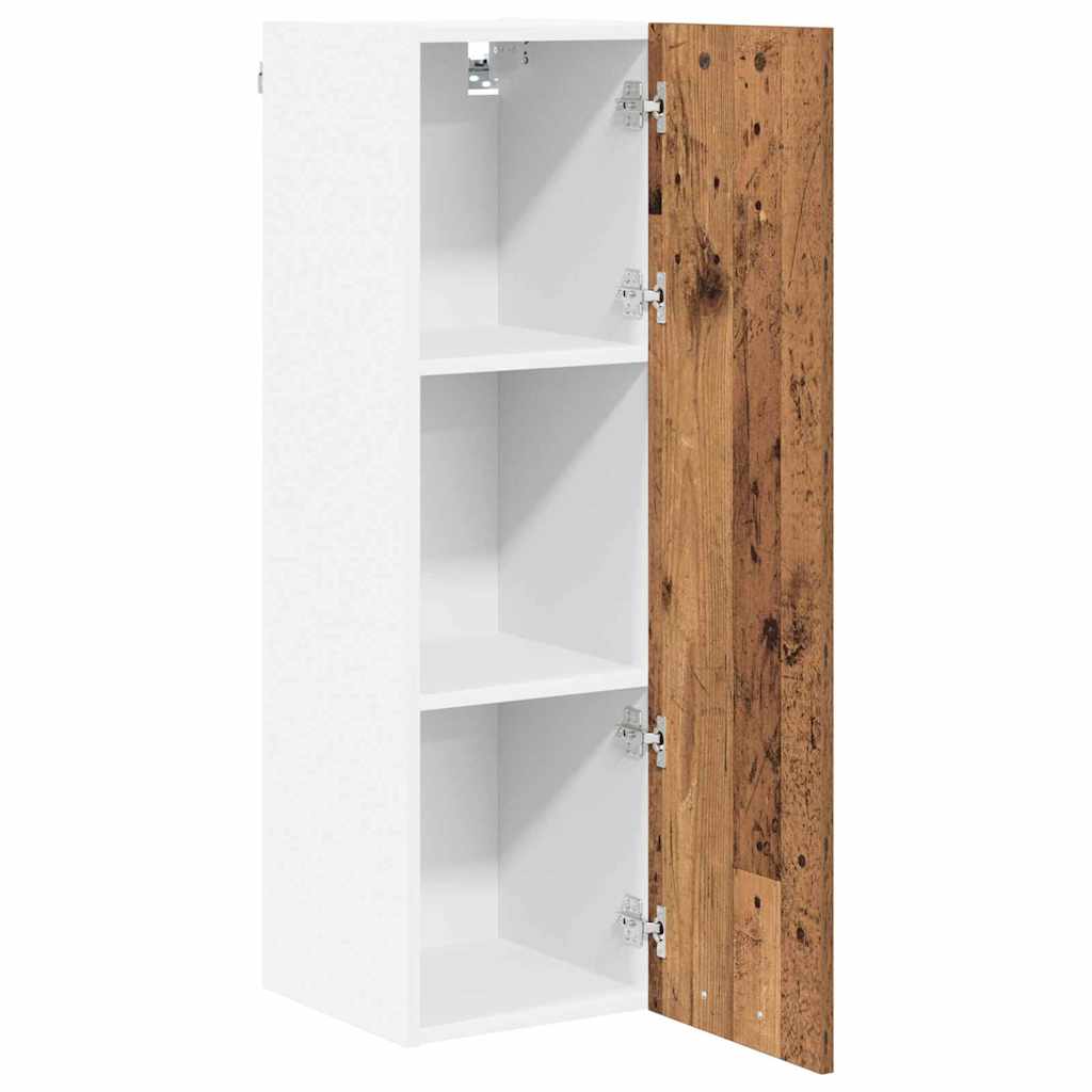 Armadio pensile con porta Legno vecchio 30 x 31 x 100 cm | homemem39