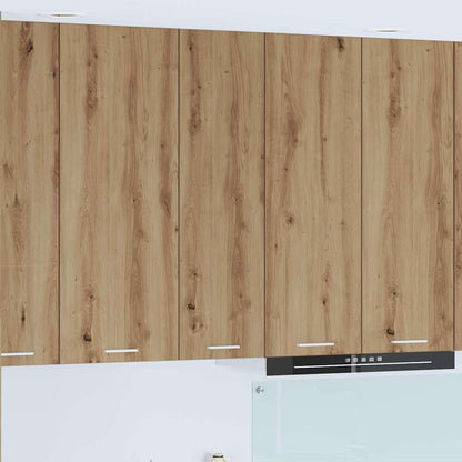 Armadio pensile con porta Rovere artigianale 30 x 31 x 100 cm | homemem39