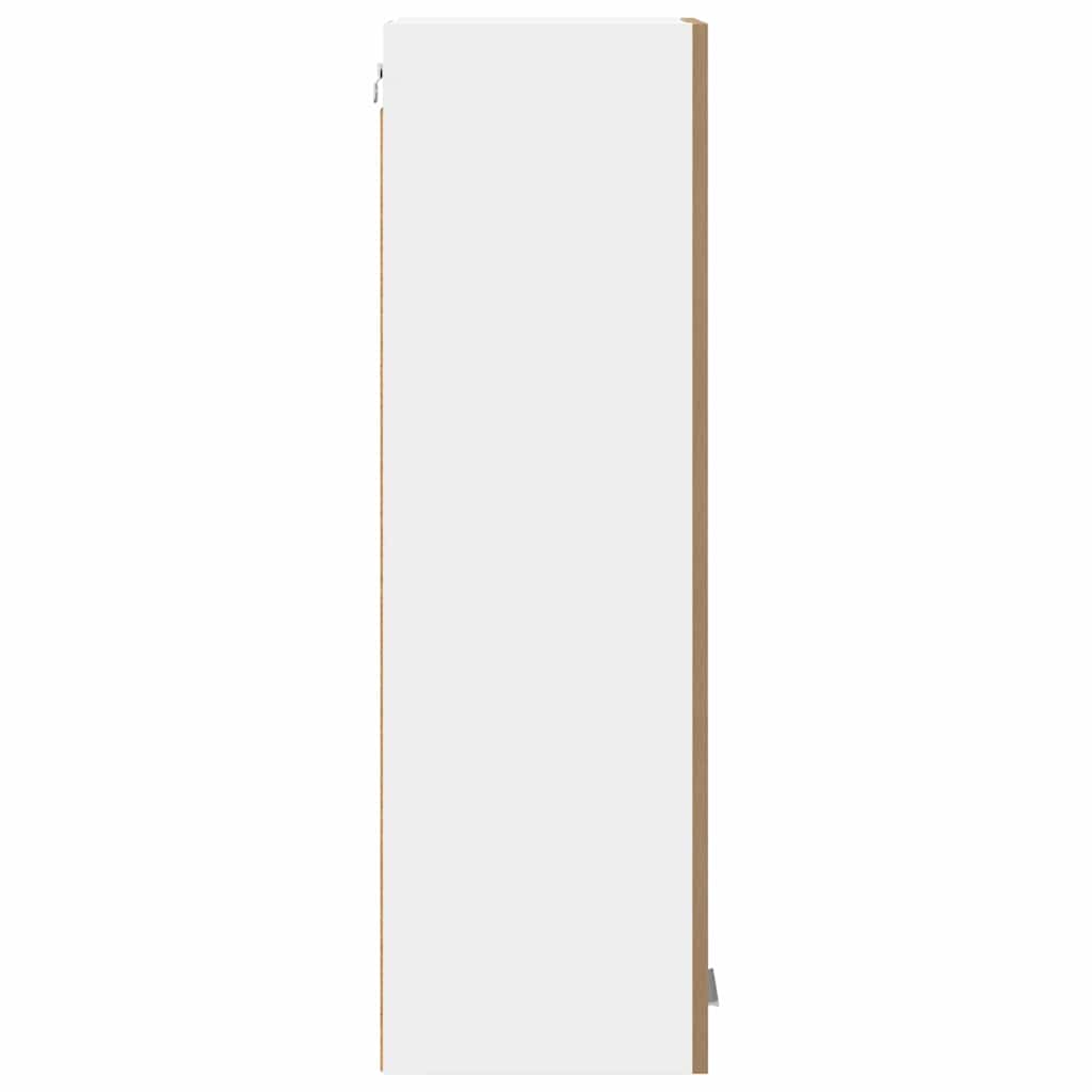 Armadio pensile con porta Rovere artigianale 30 x 31 x 100 cm | homemem39