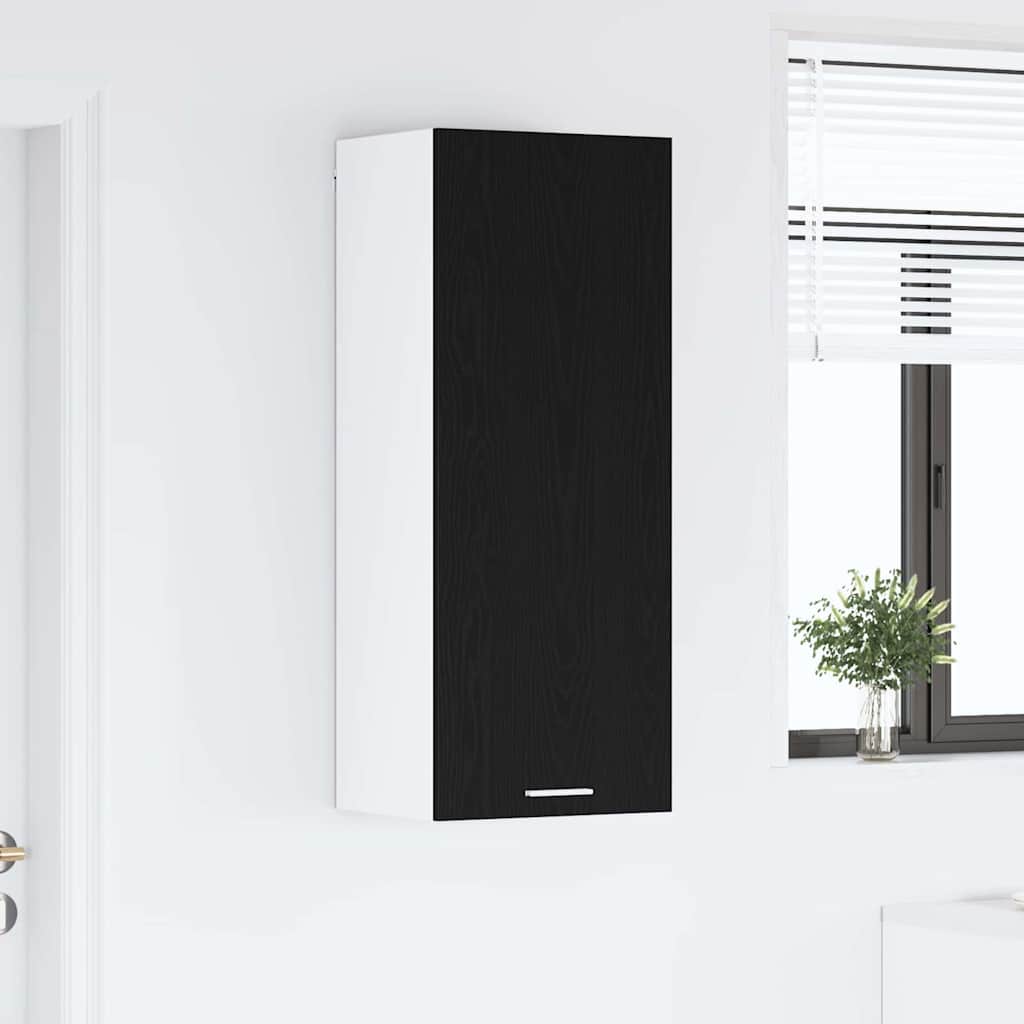 Armadio pensile Rovere Nero 40 x 31 x 100 cm Legno multistrato | homemem39