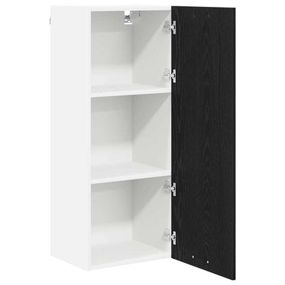 Armadio pensile Rovere Nero 40 x 31 x 100 cm Legno multistrato | homemem39
