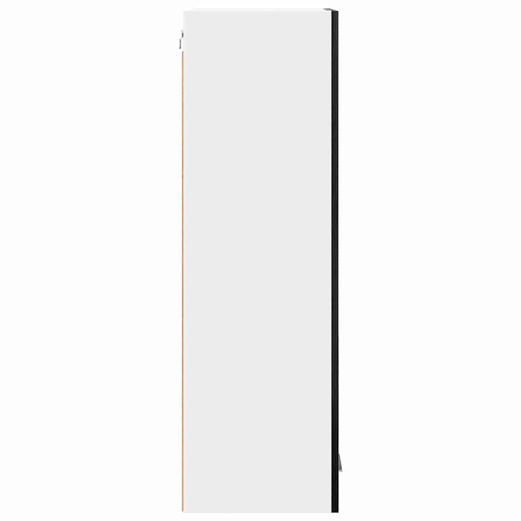 Armadio pensile Rovere Nero 40 x 31 x 100 cm Legno multistrato