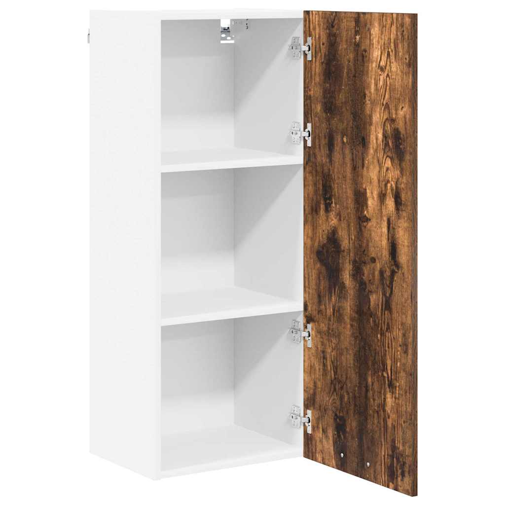 Armadio pensile Rovere fumé 40 x 31 x 100 cm Legno multistrato | homemem39