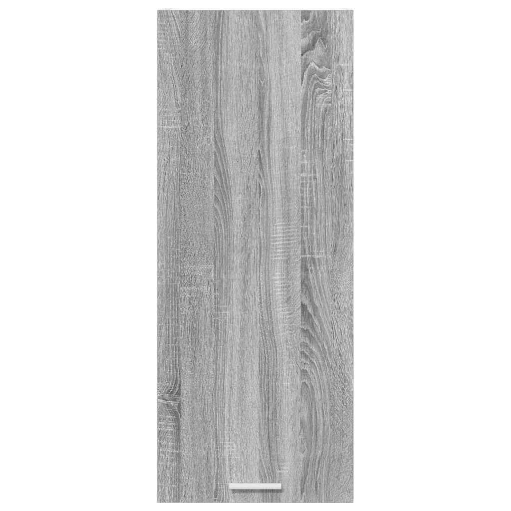 Armadio pensile con porta Riga Grigio Sonoma 40 x 31 x 100 cm | homemem39