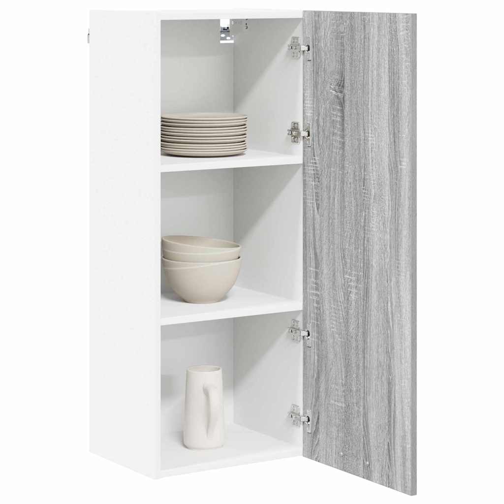 Armadio pensile con porta Riga Grigio Sonoma 40 x 31 x 100 cm