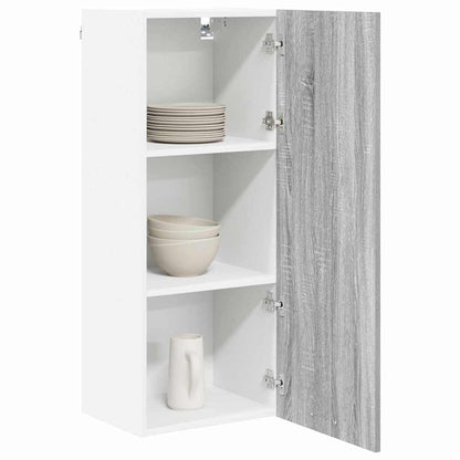 Armadio pensile con porta Riga Grigio Sonoma 40 x 31 x 100 cm