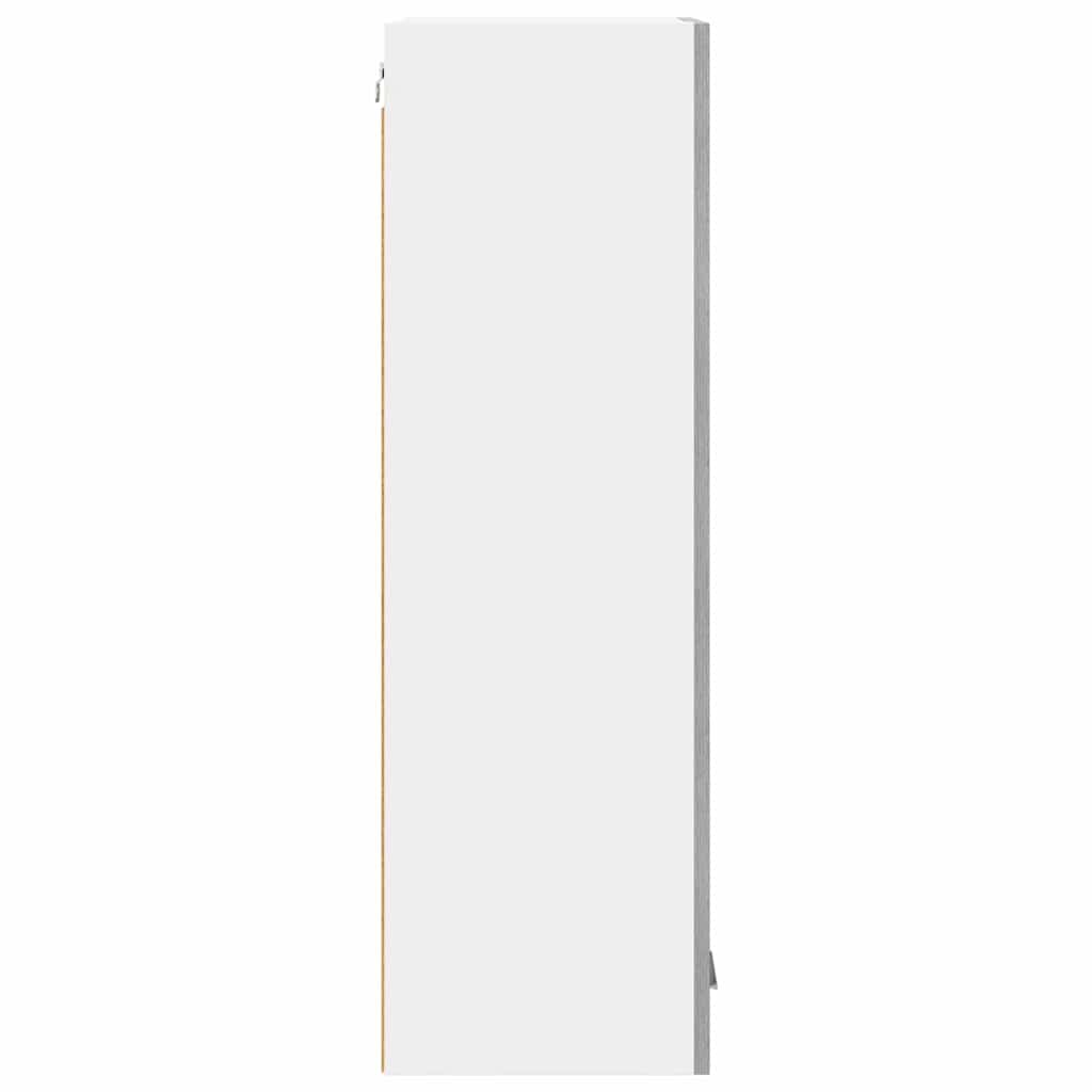 Armadio pensile con porta Riga Grigio Sonoma 40 x 31 x 100 cm | homemem39