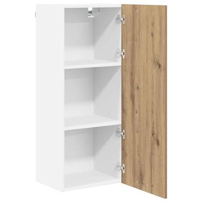 Armadio pensile con porta Rovere artigianale 40 x 31 x 100 cm