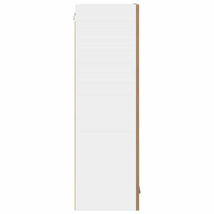 Armadio pensile con porta Rovere artigianale 40 x 31 x 100 cm | homemem39