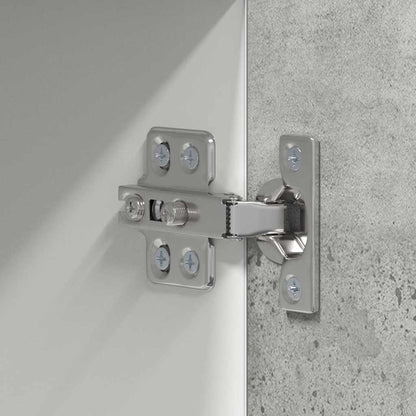 Armadio pensile Grigio Cemento e Bianco 50 x 31 x 100 cm | homemem39