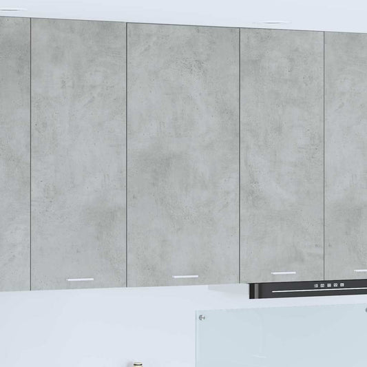Armadio pensile Grigio Cemento e Bianco 50 x 31 x 100 cm | homemem39