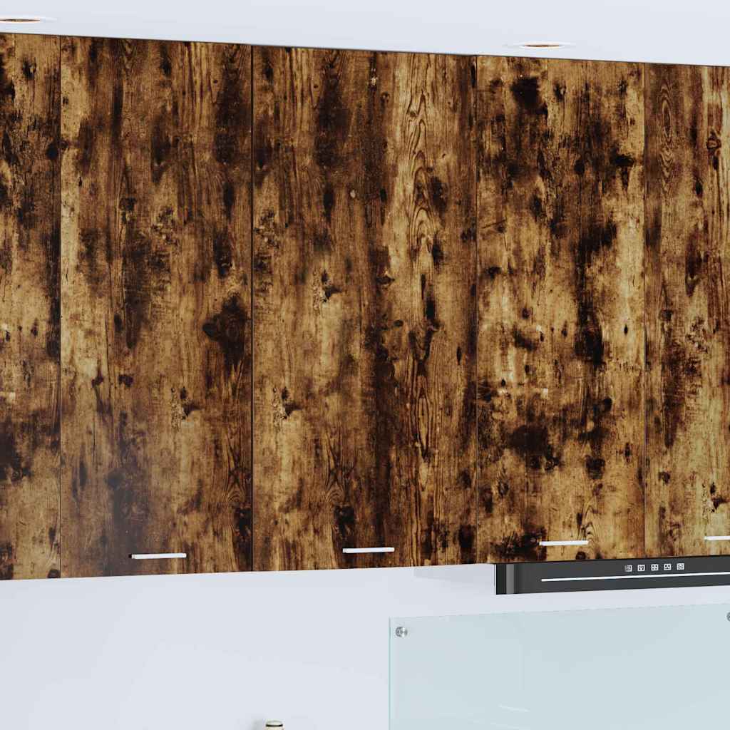 Armadio pensile Rovere Affumicato e Bianco 50 x 31 x 100 cm