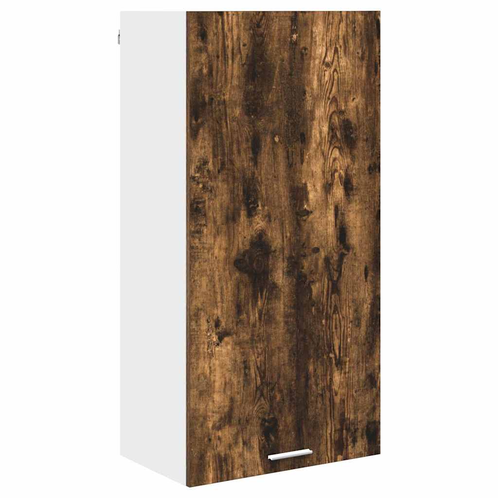 Armadio pensile Rovere Affumicato e Bianco 50 x 31 x 100 cm | homemem39