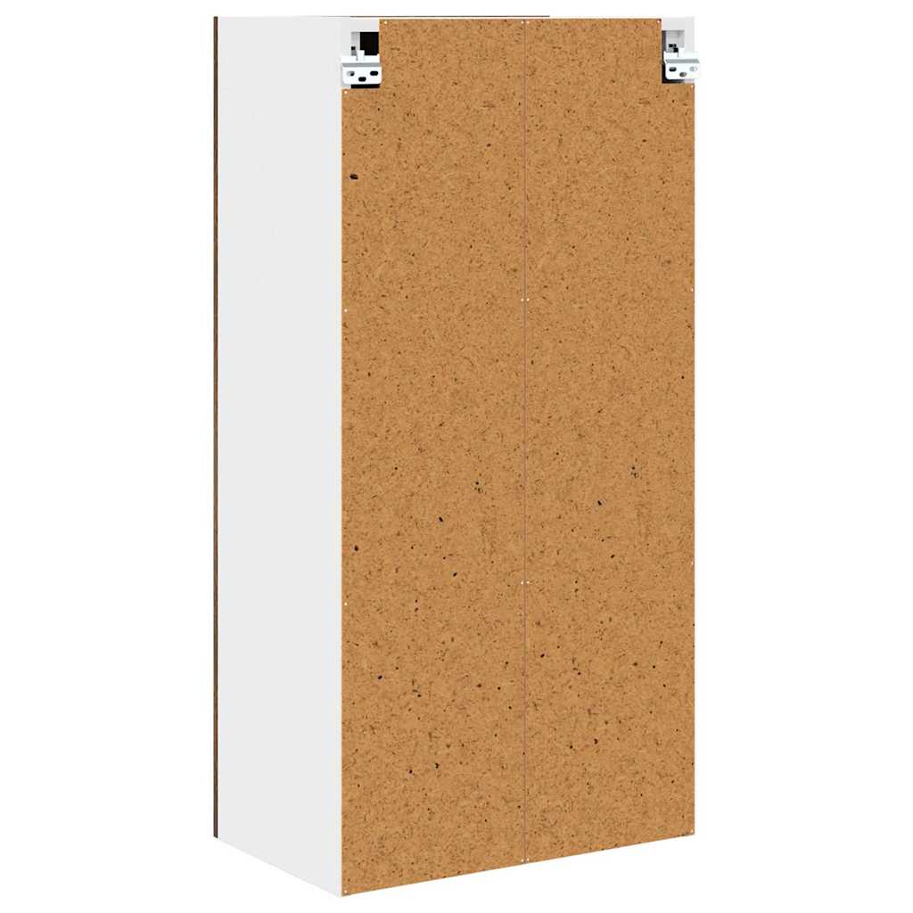 Armadio pensile Rovere Affumicato e Bianco 50 x 31 x 100 cm | homemem39